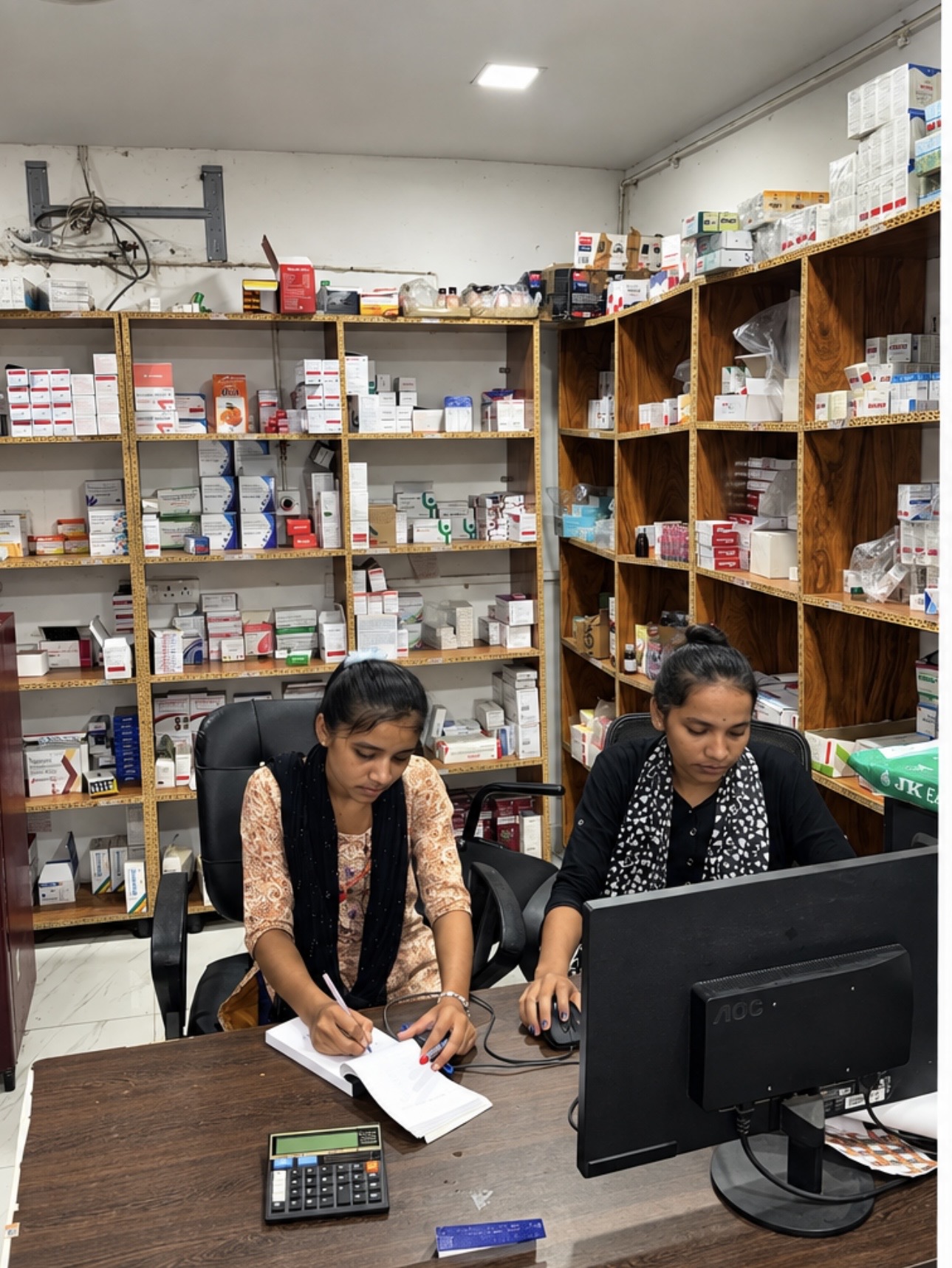 Hospital pharmacy at Neel Hospital